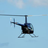 Helikopterflygning i present