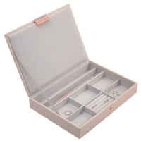 Smyckeskrin Stackers Classic Rosa graveringsbar